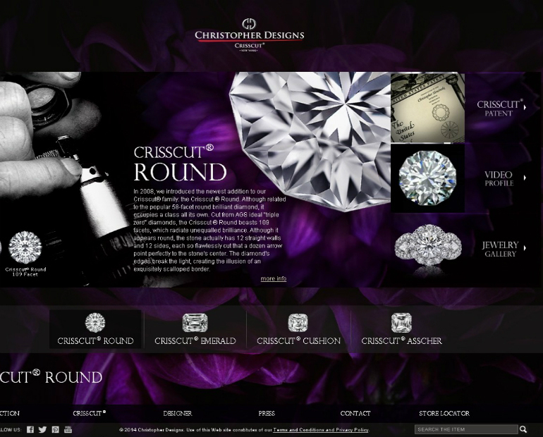 Christopher Design new website developed by ARTYSO